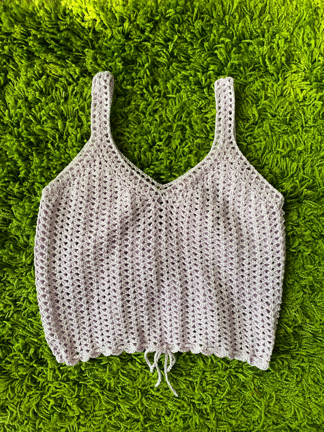 Cropped Shell Tank [SAMPLE]